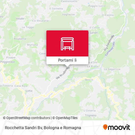 Mappa Rocchetta Sandri Bv