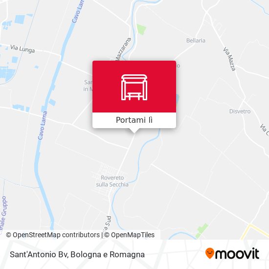 Mappa Sant'Antonio Bv