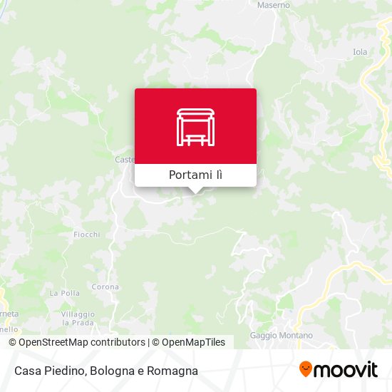 Mappa Casa Piedino