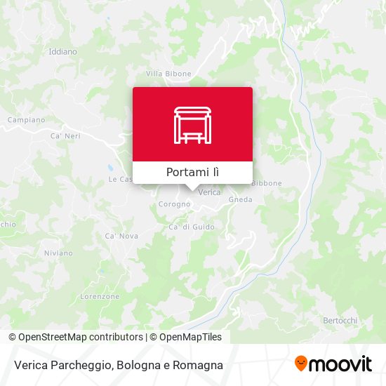 Mappa Verica Parcheggio