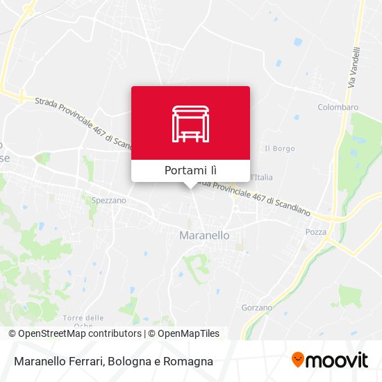 Mappa Maranello Ferrari