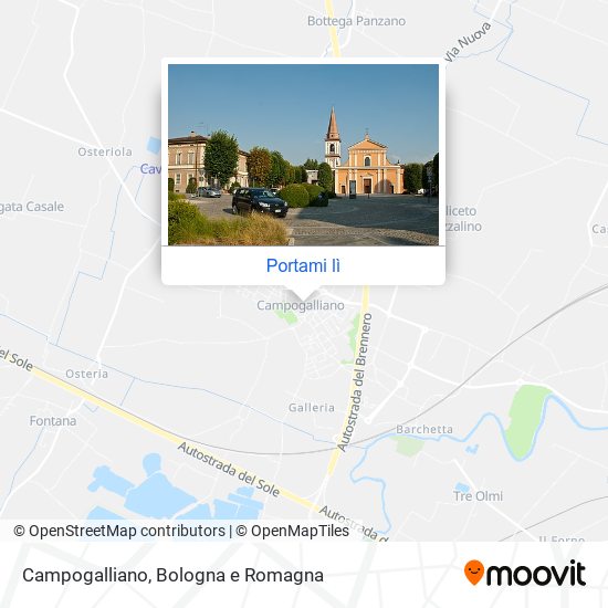 Mappa Campogalliano