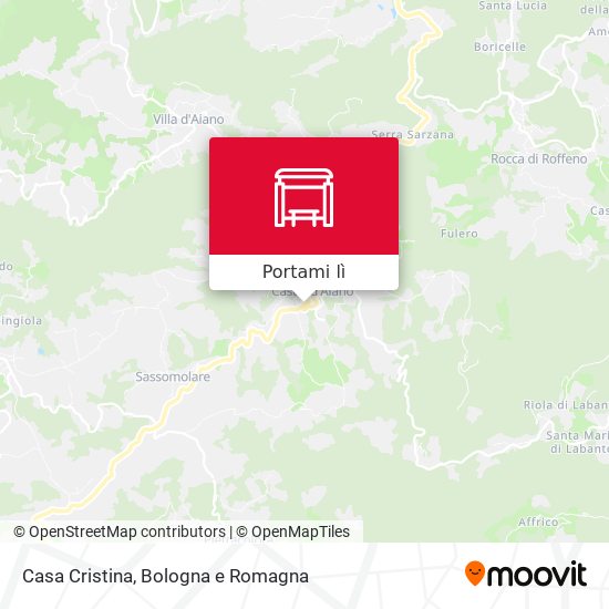 Mappa Casa Cristina