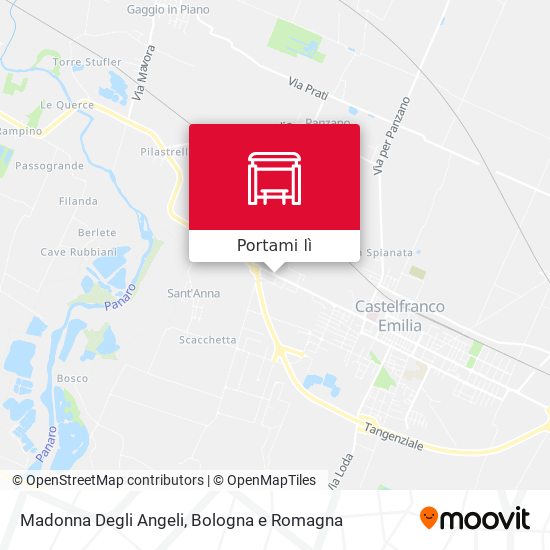 Mappa Madonna Degli Angeli