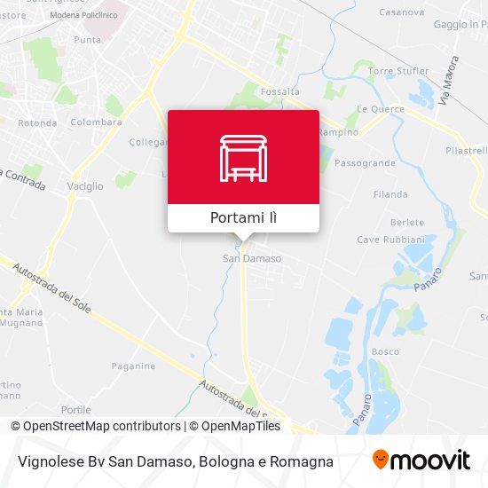 Mappa Vignolese Bv San Damaso