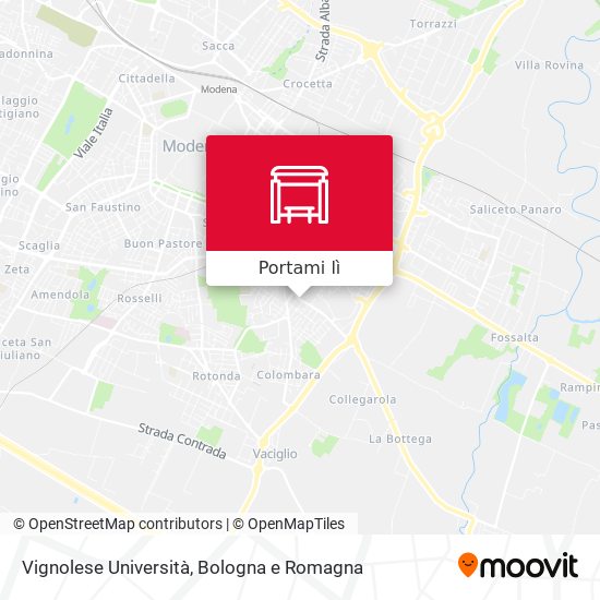 Mappa Vignolese Università