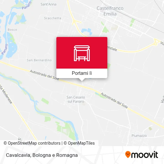 Mappa Cavalcavia