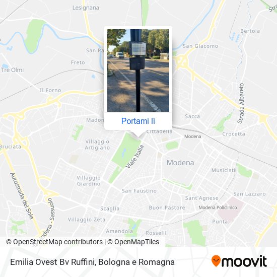 Mappa Emilia Ovest Bv Ruffini