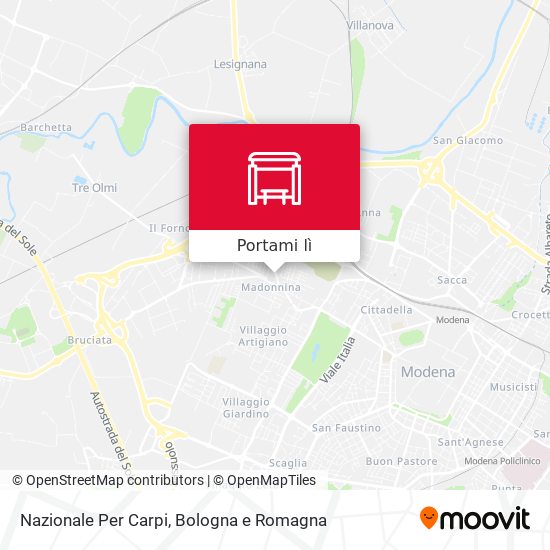 Mappa Nazionale Per Carpi