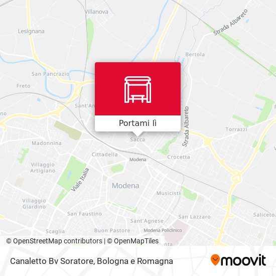 Mappa Canaletto Bv Soratore