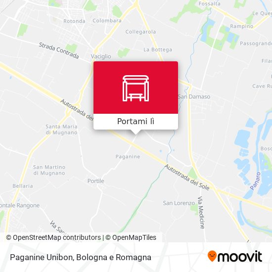 Mappa Paganine Unibon