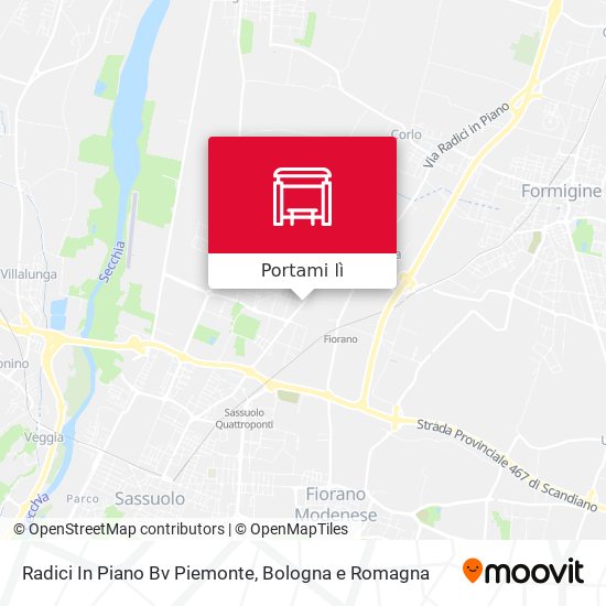 Mappa Radici In Piano Bv Piemonte