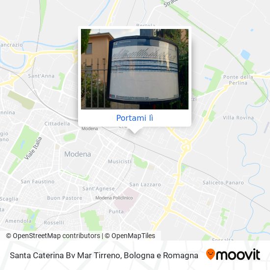 Mappa Santa Caterina Bv Mar Tirreno