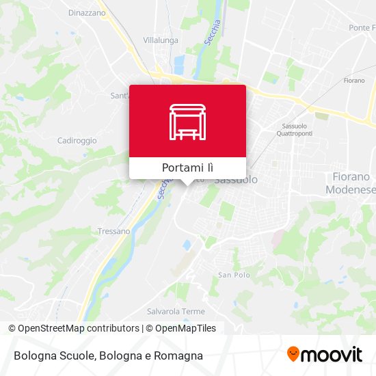 Mappa Bologna Scuole