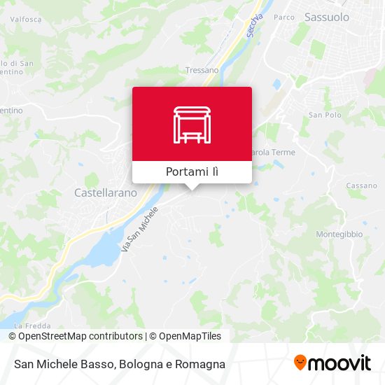 Mappa San Michele Basso