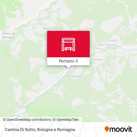 Mappa Cantina Di Sotto