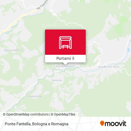 Mappa Ponte Fantella