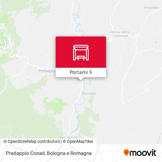 Mappa Predappio Conad