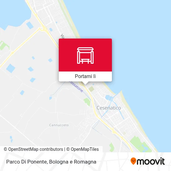 Mappa Parco Di Ponente