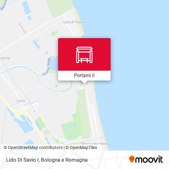 Mappa Lido Di Savio I