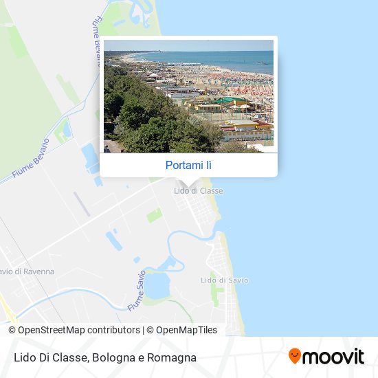 Mappa Lido Di Classe