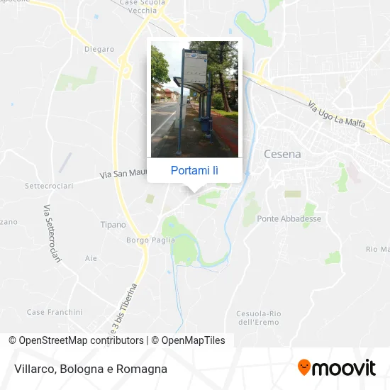 Mappa Villarco