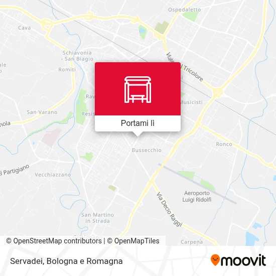 Mappa Servadei