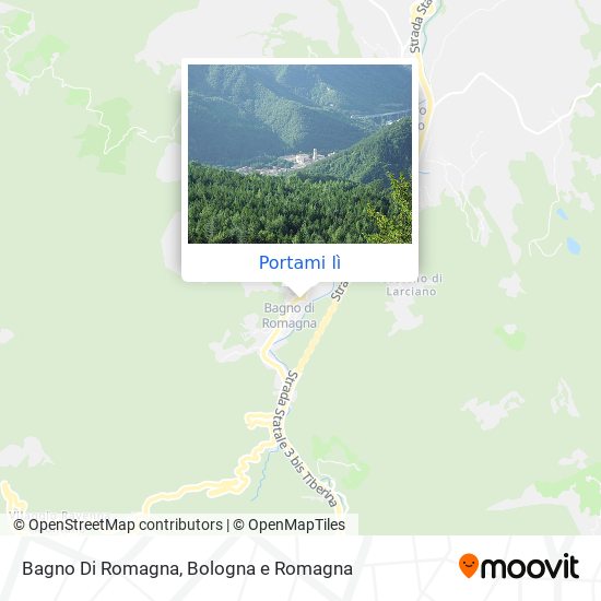 Mappa Bagno Di Romagna
