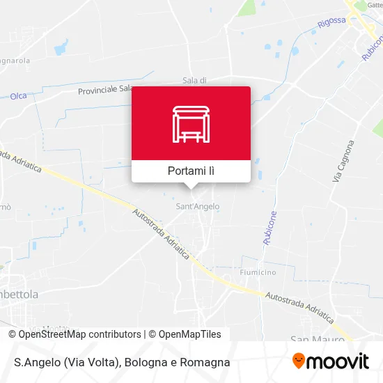 Mappa S.Angelo (Via Volta)