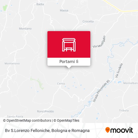 Mappa Bv S.Lorenzo Felloniche