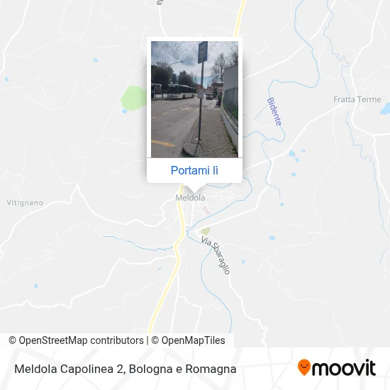 Mappa Meldola Capolinea 2
