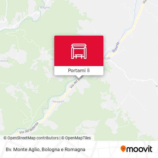 Mappa Bv. Monte Aglio