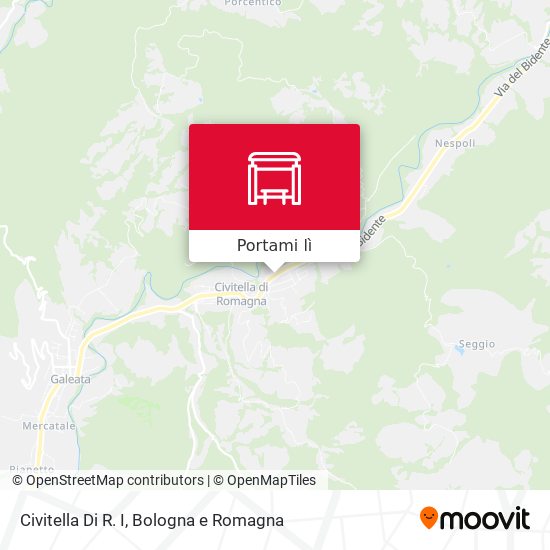 Mappa Civitella Di R. I