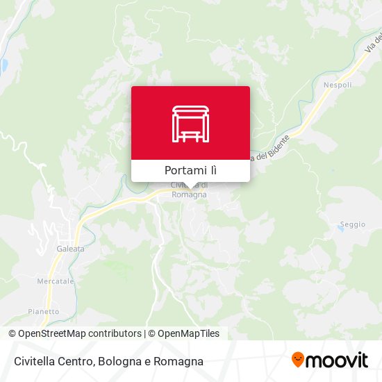 Mappa Civitella Centro