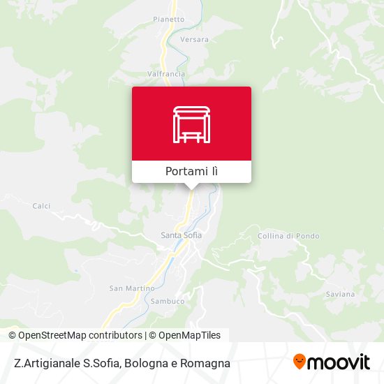 Mappa Z.Artigianale S.Sofia