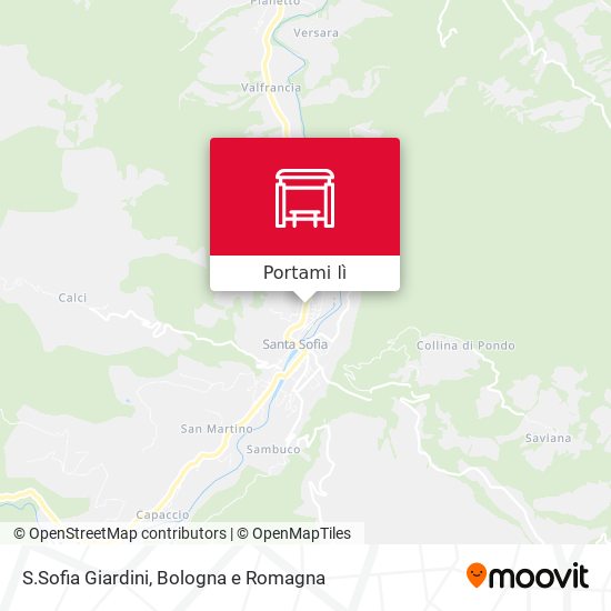 Mappa S.Sofia Giardini