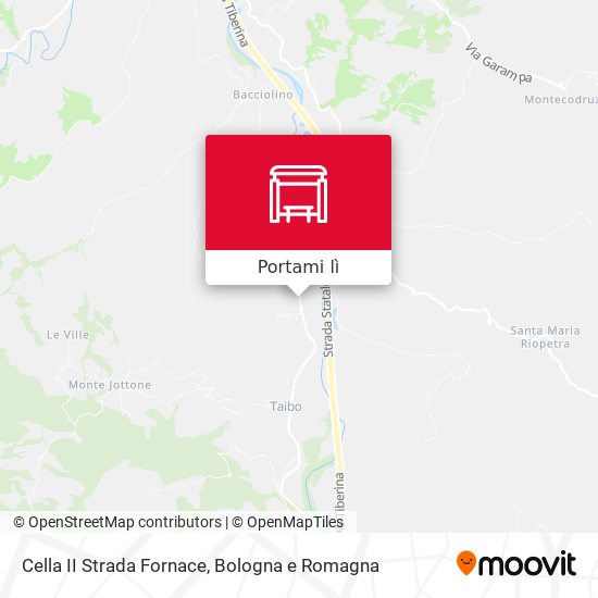 Mappa Cella II Strada Fornace