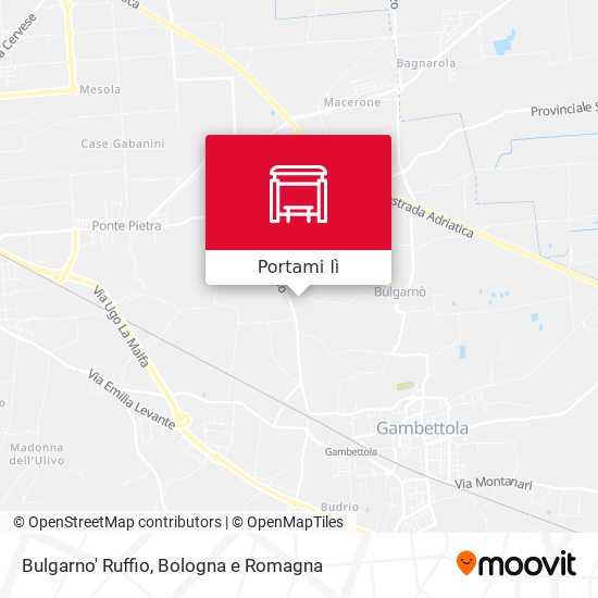 Mappa Bulgarno' Ruffio