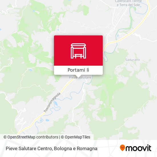 Mappa Pieve Salutare Centro
