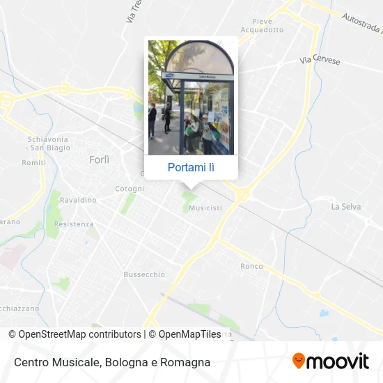 Mappa Centro Musicale