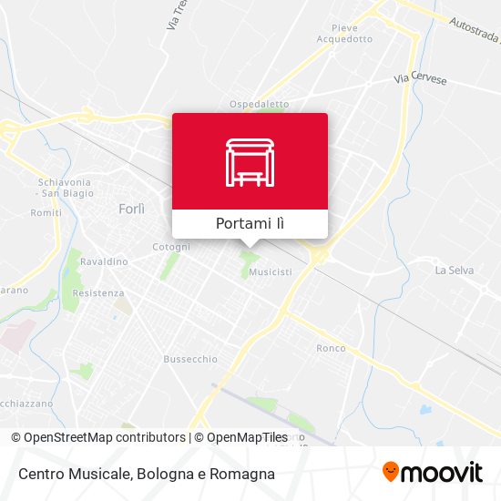 Mappa Centro Musicale