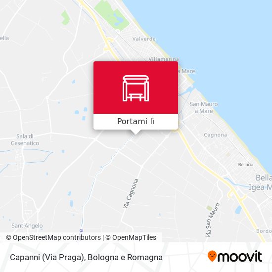 Mappa Capanni (Via Praga)