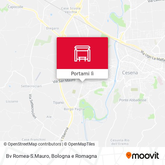 Mappa Bv Romea-S.Mauro