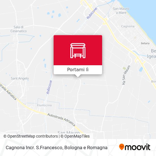 Mappa Cagnona Incr. S.Francesco