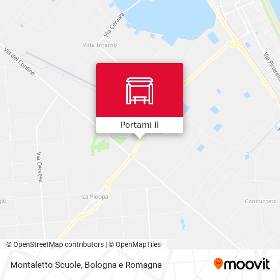 Mappa Montaletto Scuole