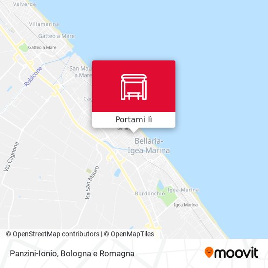 Mappa Panzini-Ionio