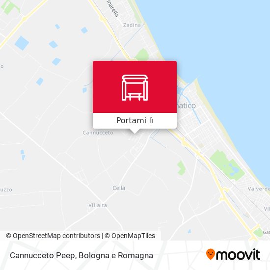 Mappa Cannucceto Peep