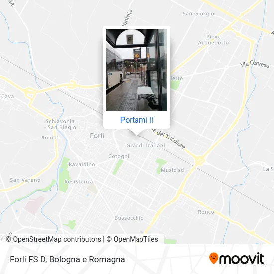 Mappa Forli FS D
