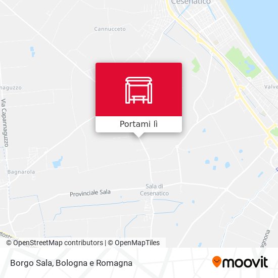 Mappa Borgo Sala