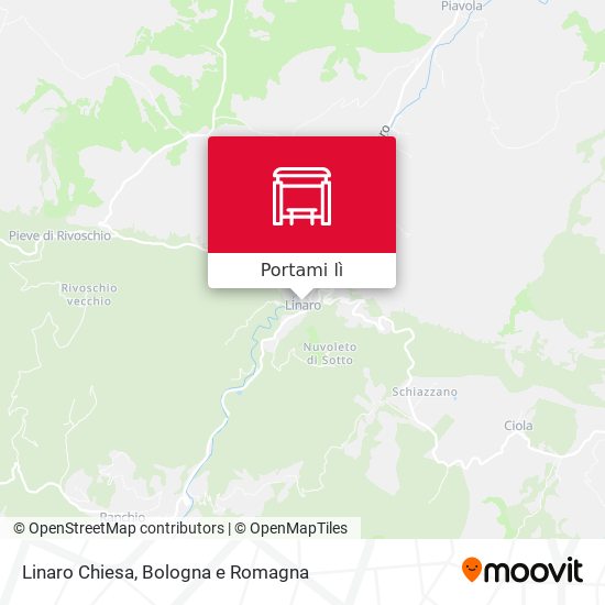 Mappa Linaro Chiesa